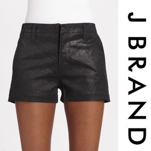 J Brand Lola High Rise Glitter Shorts